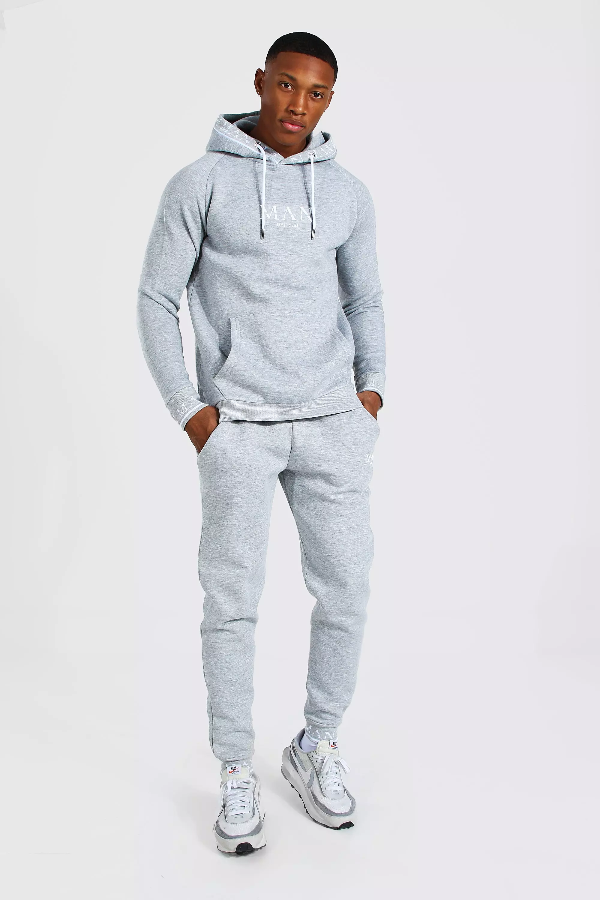 Sweat capuche et pantalon de surv tement MAN boohooMAN FR